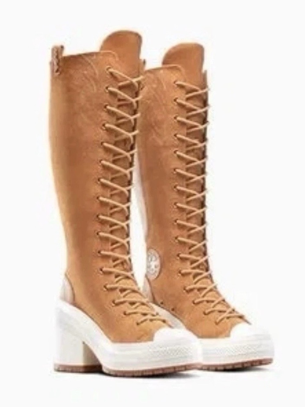 CONVERSE Size 5.5 Women Chuck 70 Heel Platform High Western A15660C New Brown
